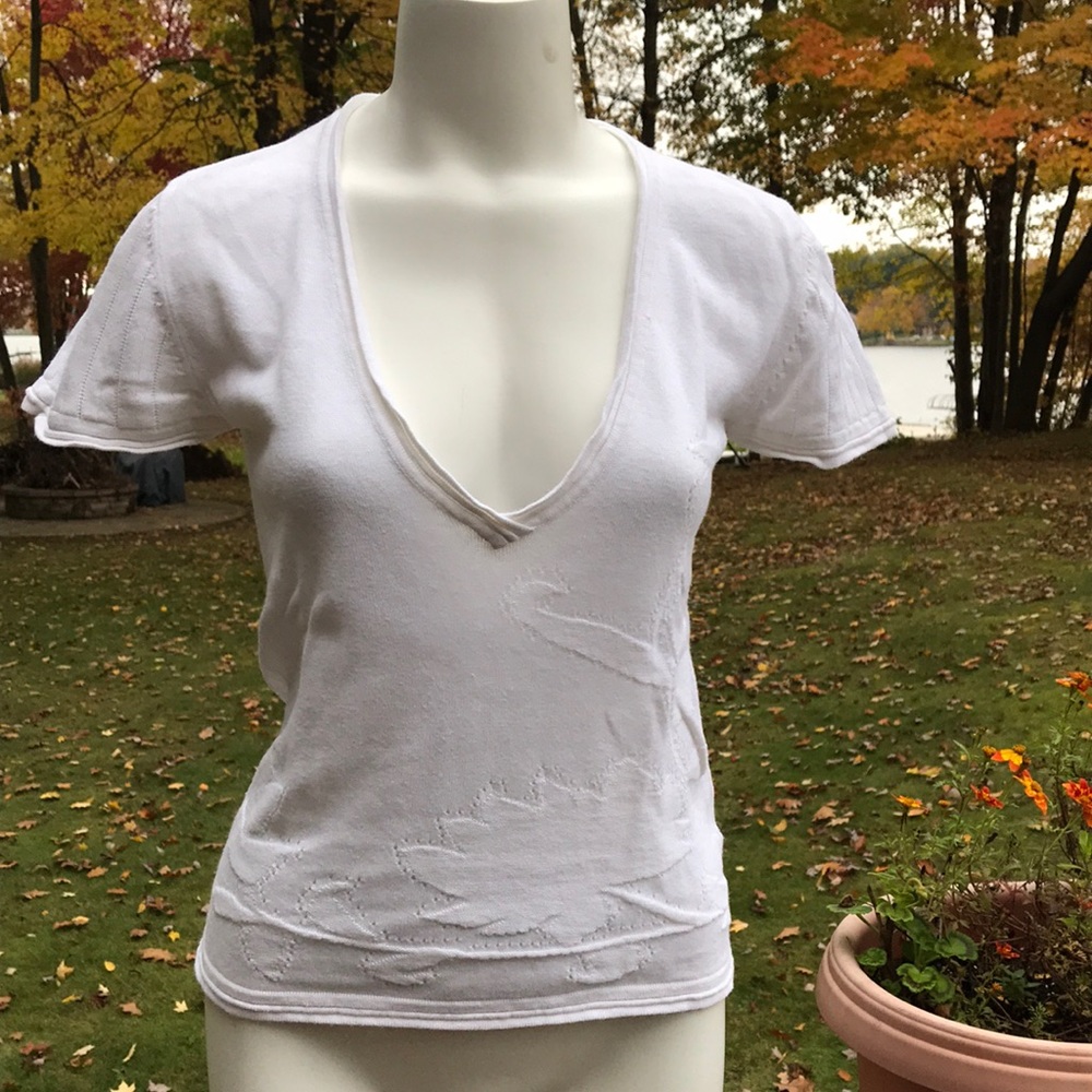Emanuel Ungaro linen/cotton sweater M